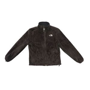 The‎ North Face Womens Full Zip Up Fleece Teddy Bear Jacket Dark Brown Small
